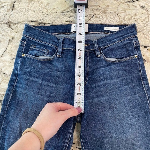FRAME‎ Denim Le Skinny de Jeanne Jeans Size 27 - Picture 6 of 10